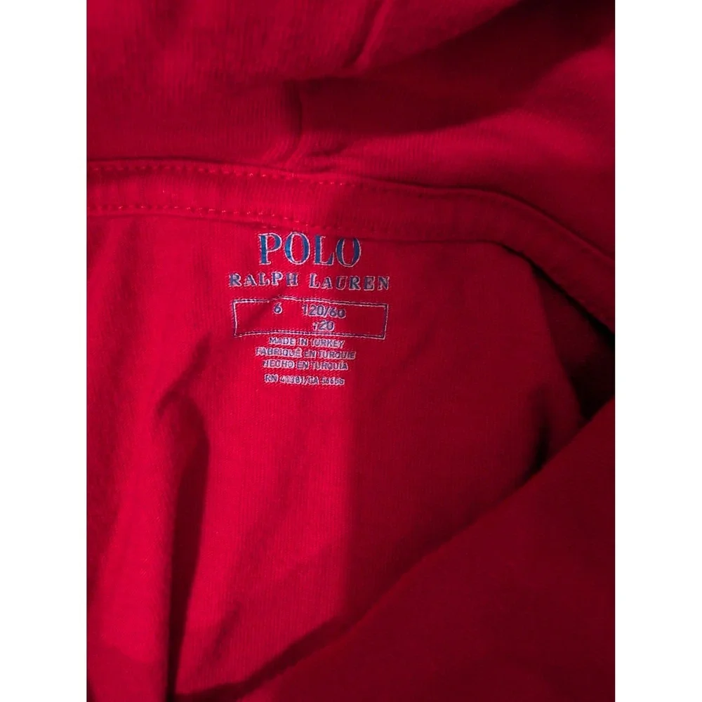 Boys, Two, Size 6, Polo Ralph Lauren Bear Holiday Long Sleeve Shirt/Sweatshirt